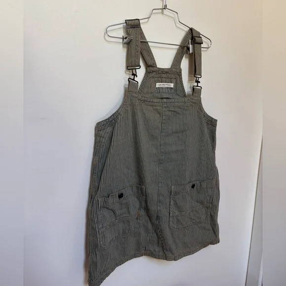 NWOT Free People We The Free Overall Smock Mini Railroad Top Size Medium - Picture 4 of 14